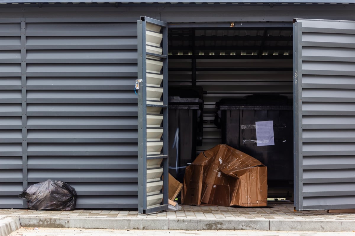 Junk removal professionals at work